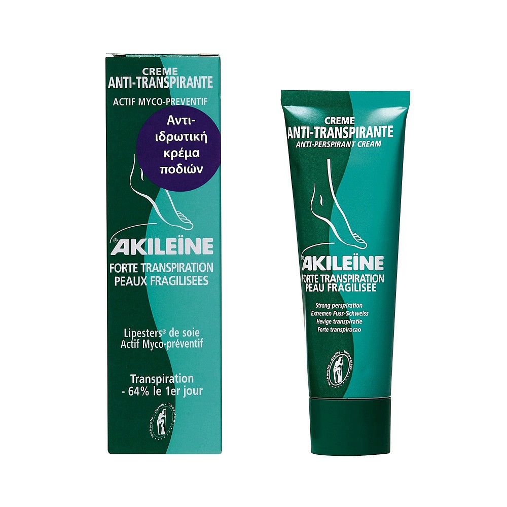 AKILEINE Antiperspirant Cream Αντιδρωτική Κρέμα Ποδιών. 500ml. 4020 Vican. 