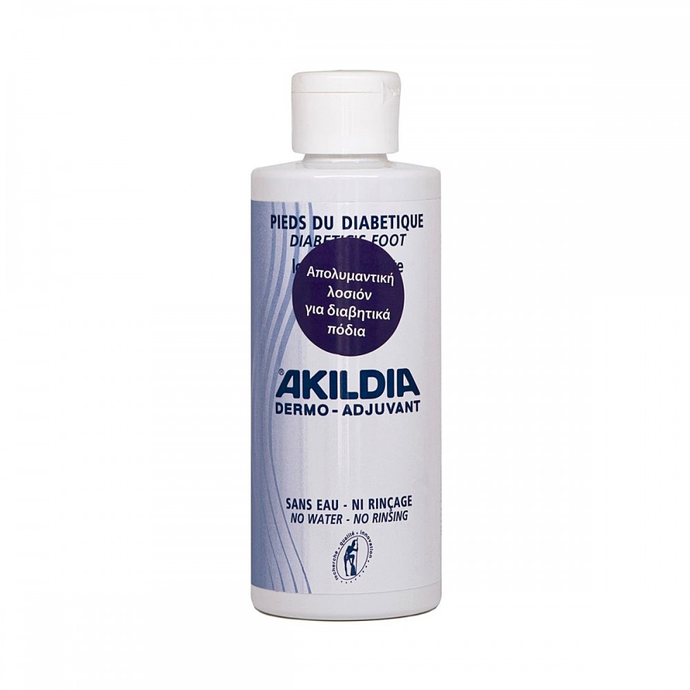 Απολυμαντική Lotion για Διαβητικό Πόδι AKILDIA FOOTWASH. 200ml. 4050 Vican. 