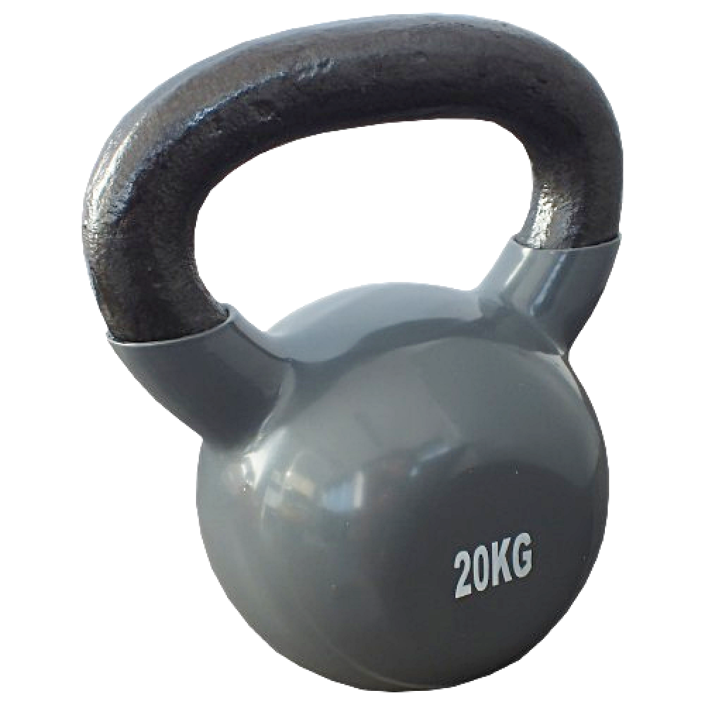 Βαράκι με Λαβή Mambo Max KETTLEBELL. Γκρι 20Kg. AC-3387. 