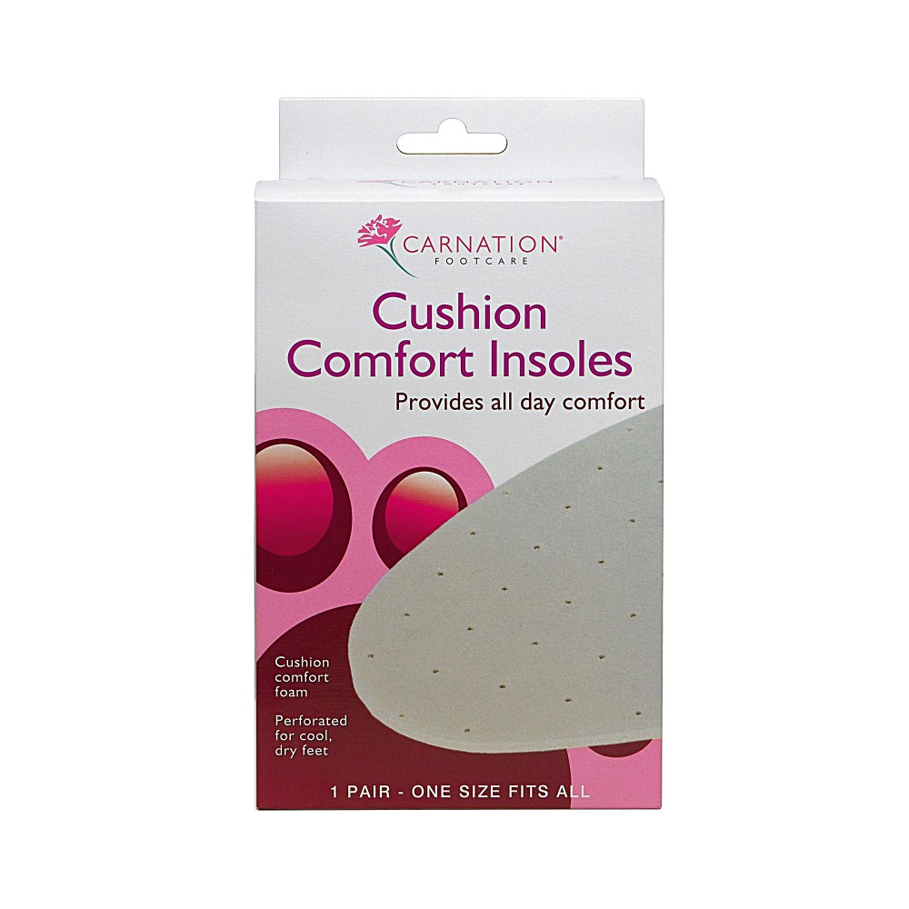 Ειδικά Σχεδιασμένοι Πάτοι Παπουτσιών Carnation Cushion Comfort Insoles. Ζεύγος. 1059 Vican. 