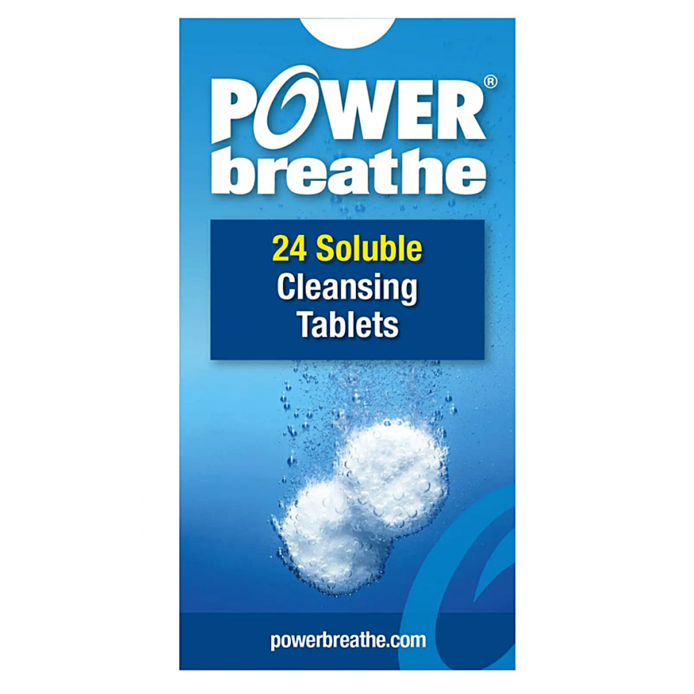 Ταμπλέτες Καθαρισμού Εξασκητών Αναπνοής POWERbreathe. 24Τμχ. 