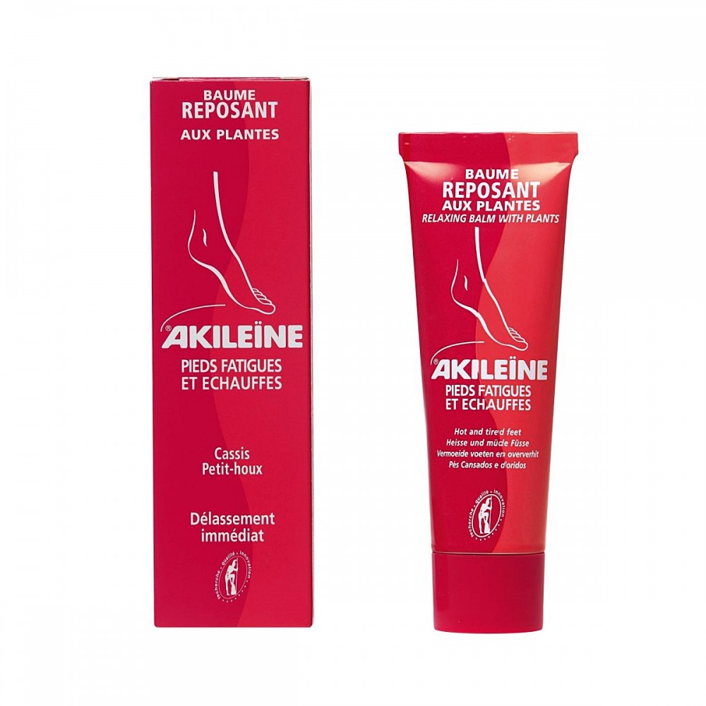 AKILEINE Relaxing Balm Κρέμα για Κουρασμένα και Βαριά Πόδια. 50ml. 4000 Vican. 