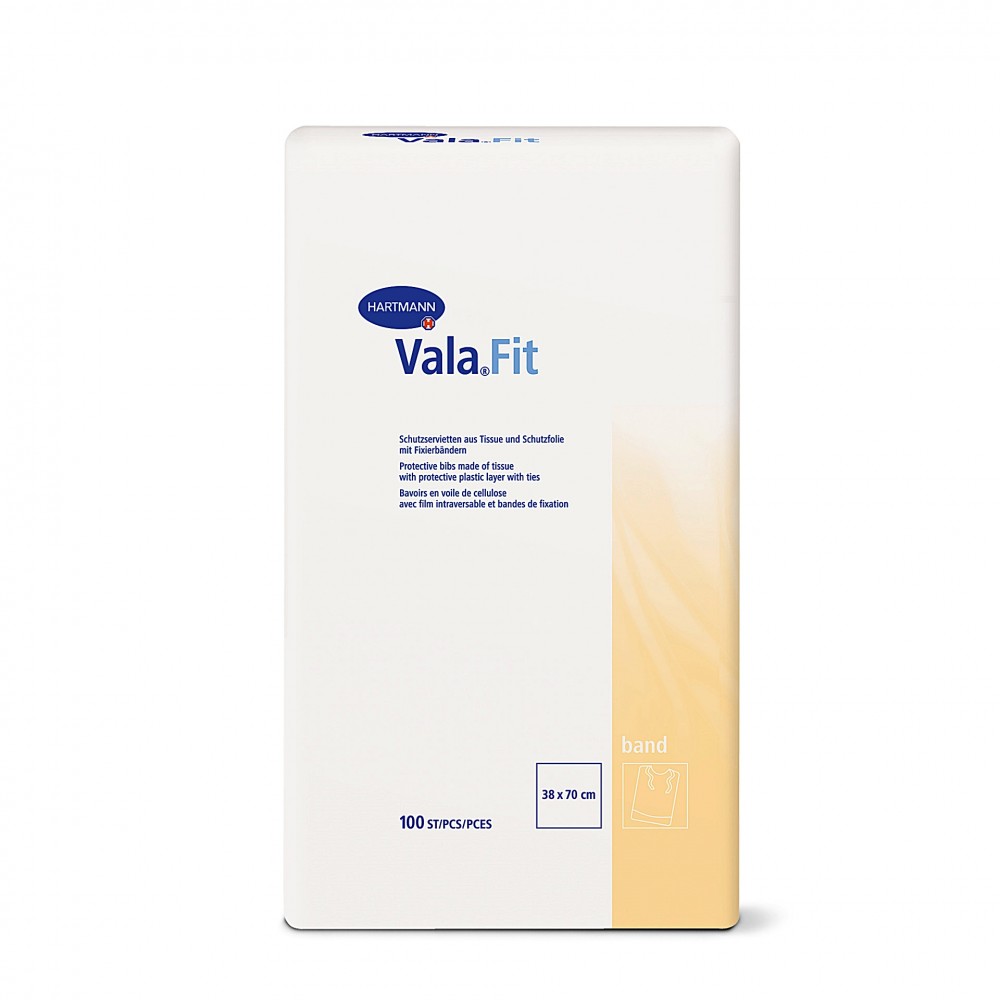 Vala® Fit Βand Προστατευτικά Προστήθια Φαγητού 2 Όψεων με Μεμβράνη. 38x70cm. 100Τεμάχια. 9922525. 