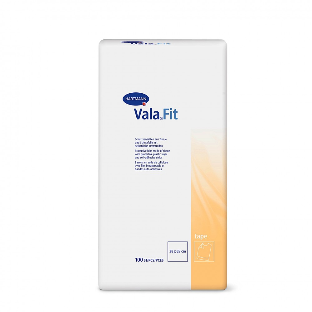 Vala® Fit Tape Προστατευτικά Προστήθια Φαγητού Αυτοκόλλητης Στερέωσης με Μεμβράνη. 38x65cm. 100Τεμάχια. 9922534. 