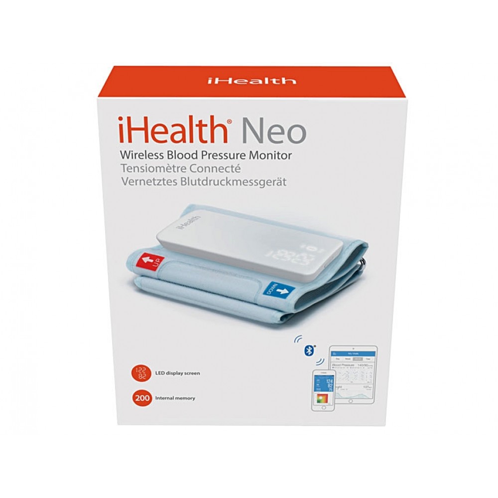 Έξυπνο Πιεσόμετρο Μπράτσου iHealth Neo BP5S Bluetooth. 23495.  