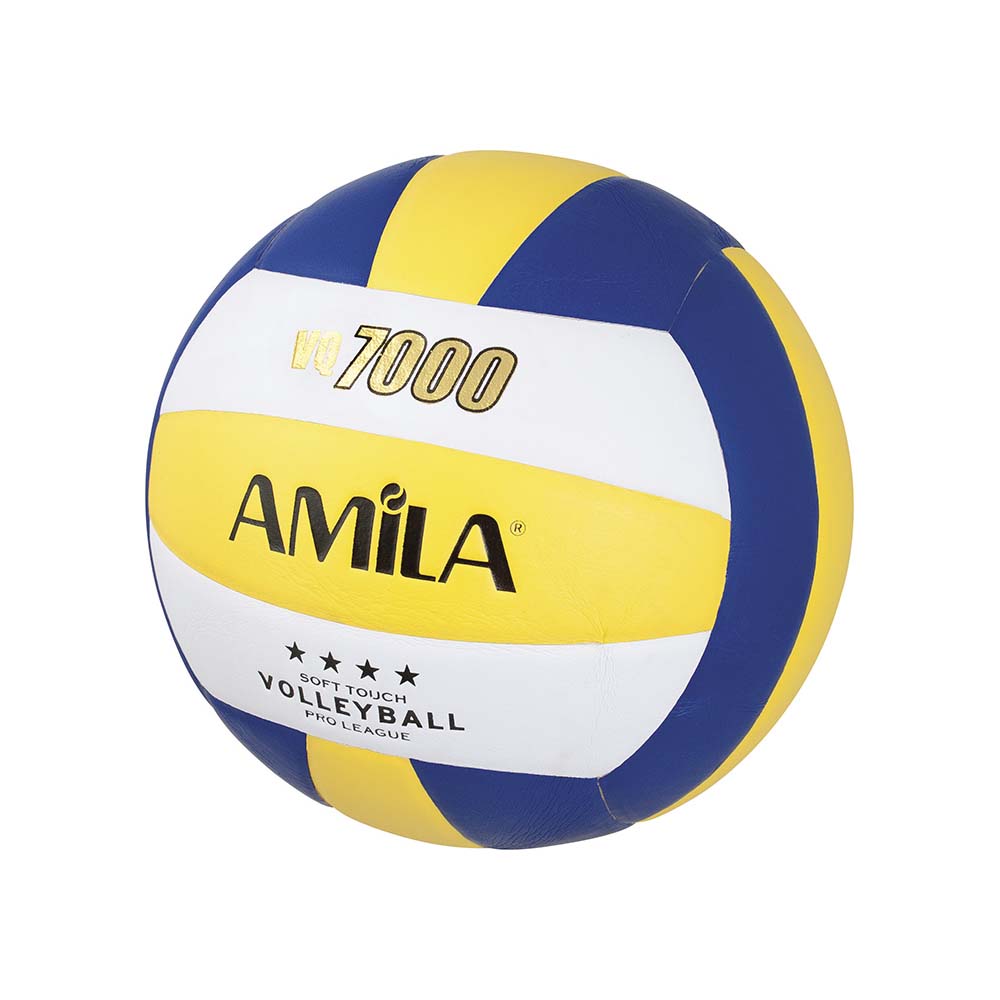 ΜΠΑΛΑ VOLLEY AMILA #5 ΚΟΛΛΗΤΗ PU ΤΡΙΧΡΩΜΗ