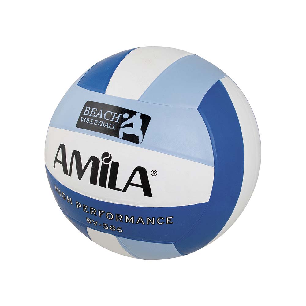 ΜΠΑΛΑ VOLLEY AMILA #5 RUBBER ΚΟΛΛΗΤΗ ΤΡΙΧΡΩΜΗ