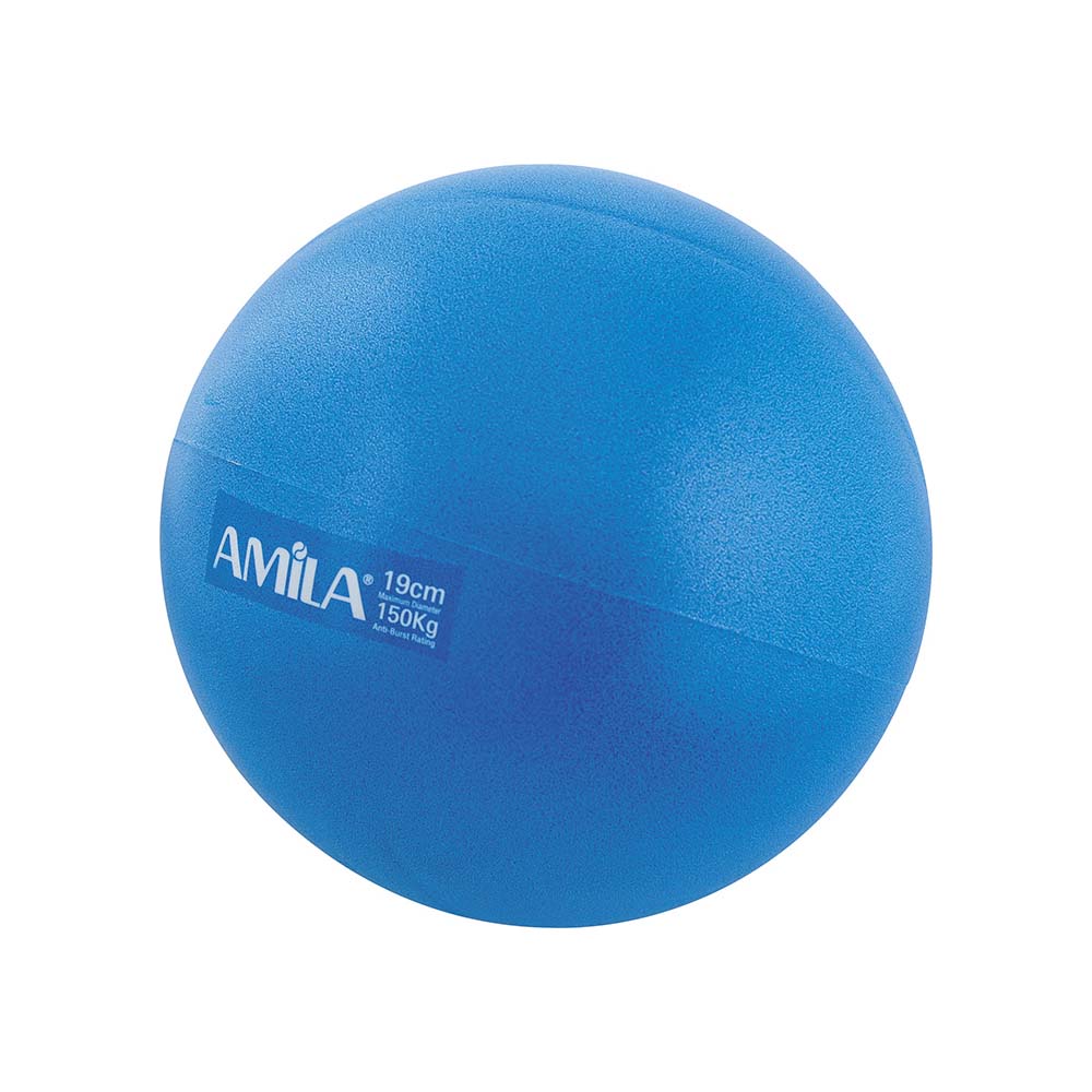 Μπάλα Γυμναστικής AMILA Pilates Ball 19 cm Μπλε