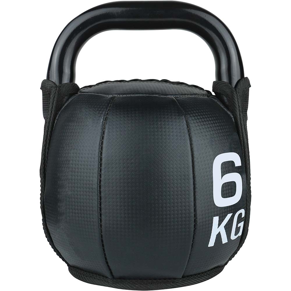 DB2221 -6KG SOFT KETTLEBELL WITH KEVLAR. AMILA LOGO RED