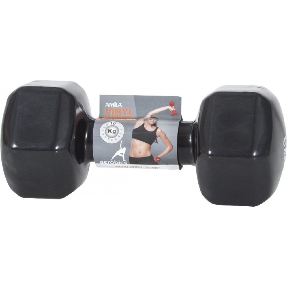 AMILA Vinyl Dumbbell 10Kg