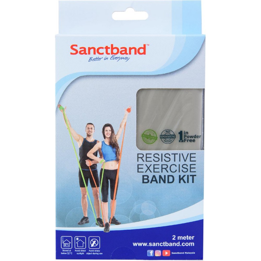 Λάστιχο Αντίστασης Sanctband Gymband Πολύ Σκληρό+